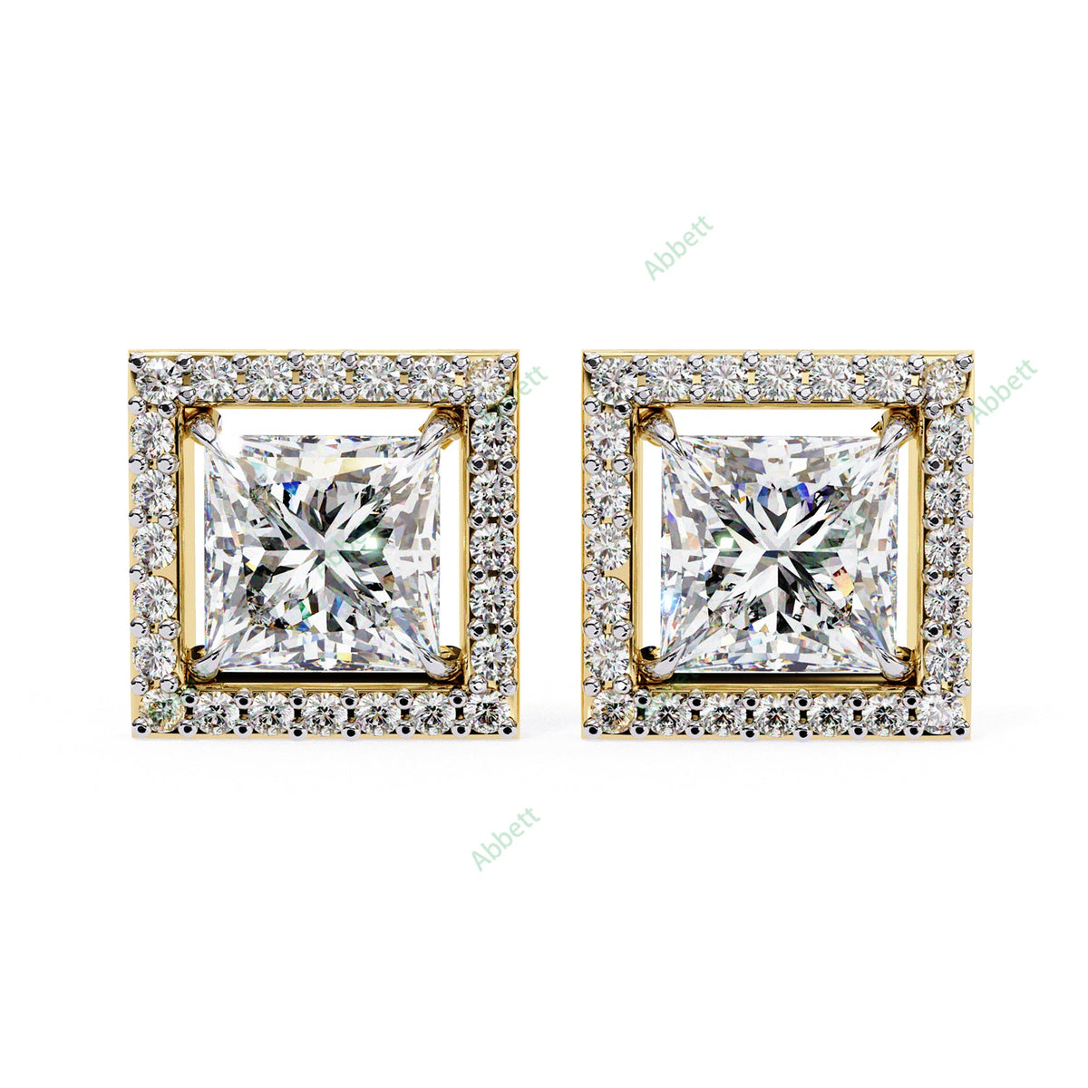 Halo Stud Earring STHA1343