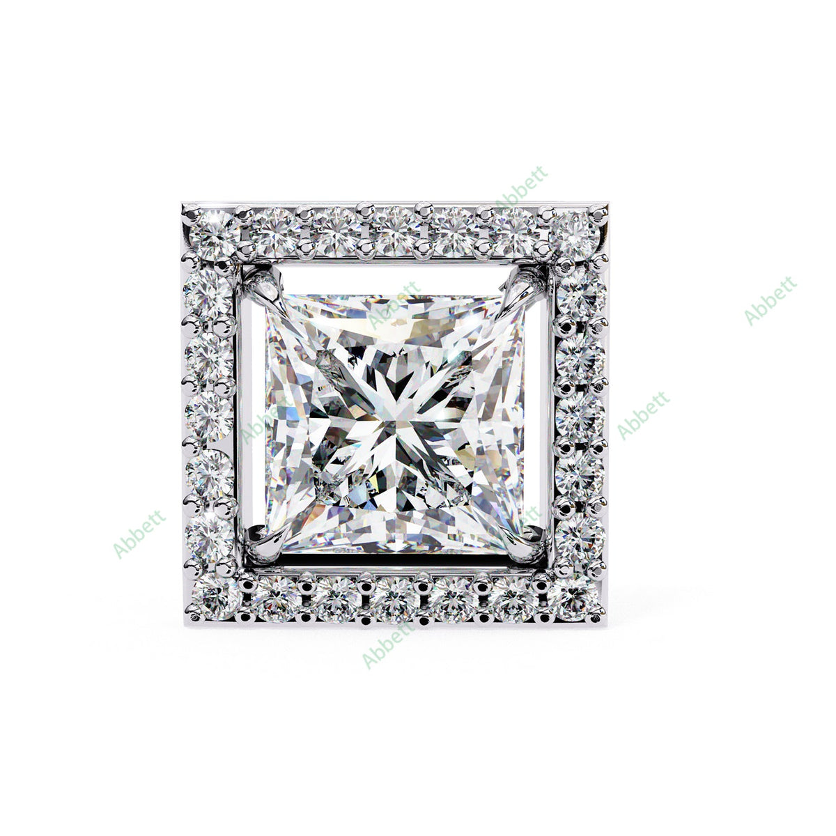 Halo Stud Earring STHA1343