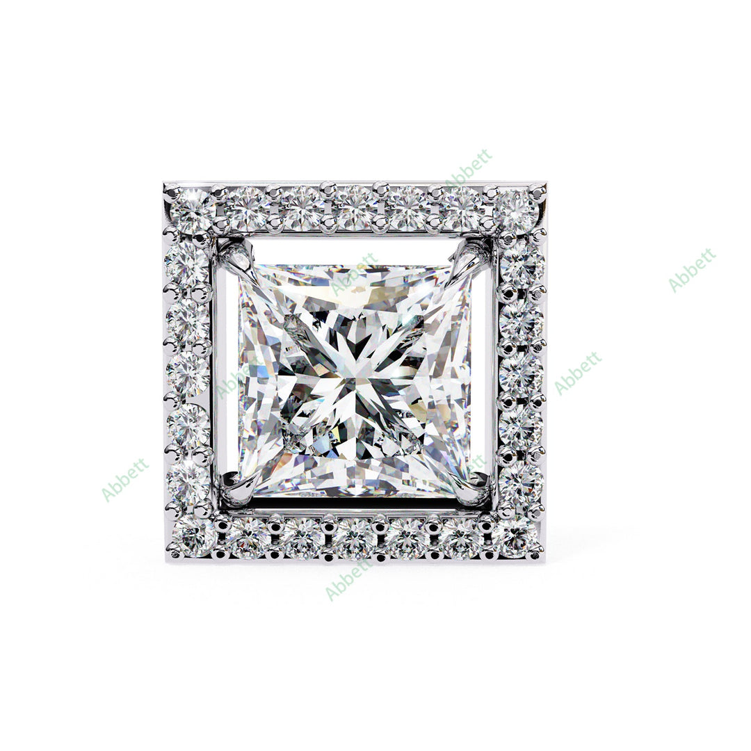 Princess Halo Studs Earring STHA1343