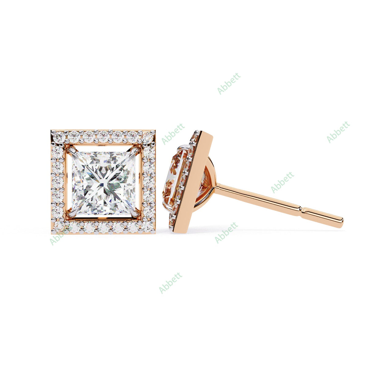 Halo Stud Earring STHA1343