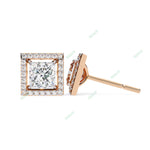 Load image into Gallery viewer, Princess Halo Studs Earring STHA1343
