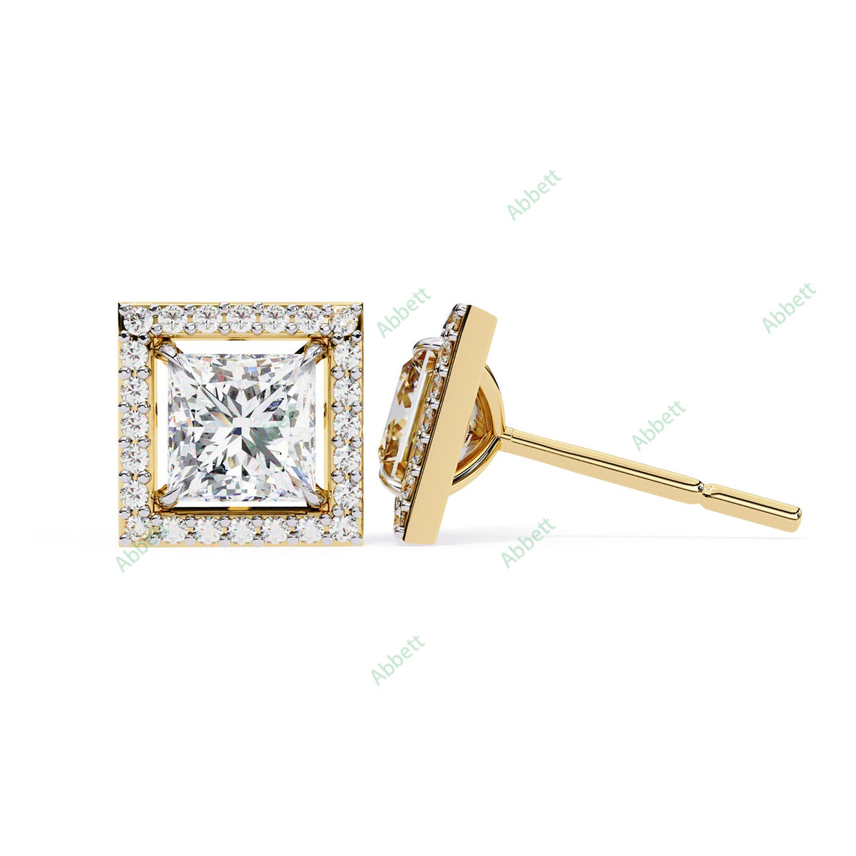 Halo Stud Earring STHA1343