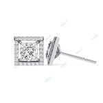 Load image into Gallery viewer, Princess Halo Studs Earring STHA1343
