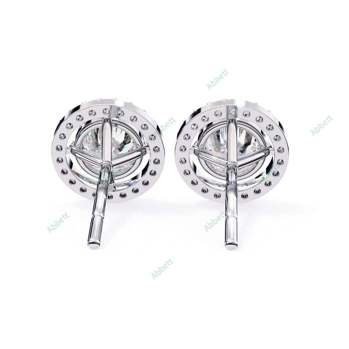 Halo Stud Earring STHA1344