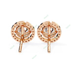 Load image into Gallery viewer, Round Halo Studs Earring STHA1344
