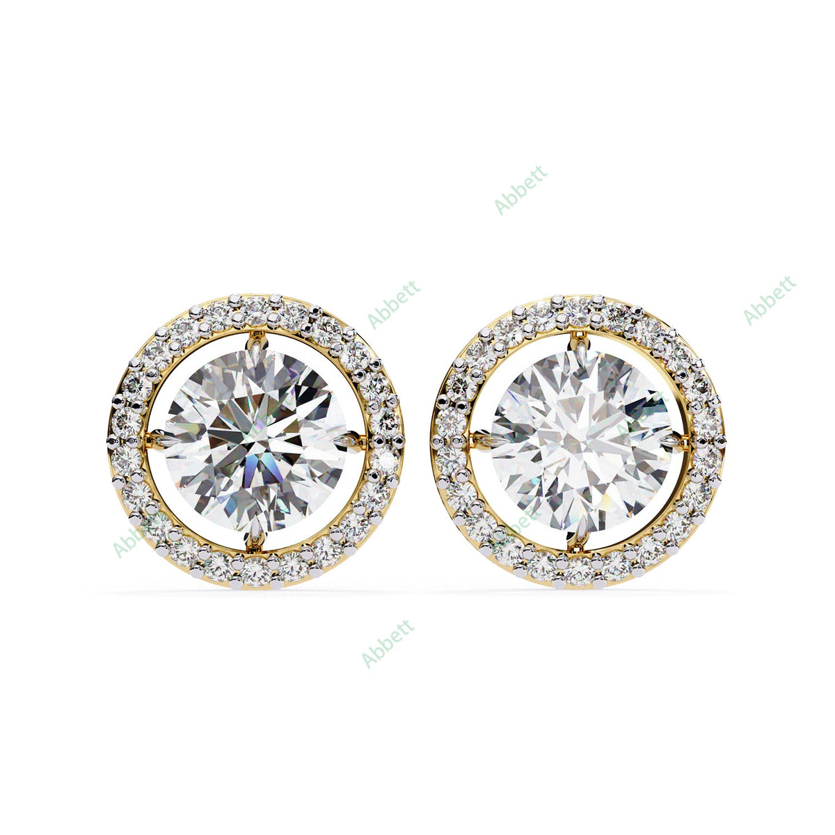 Halo Stud Earring STHA1344