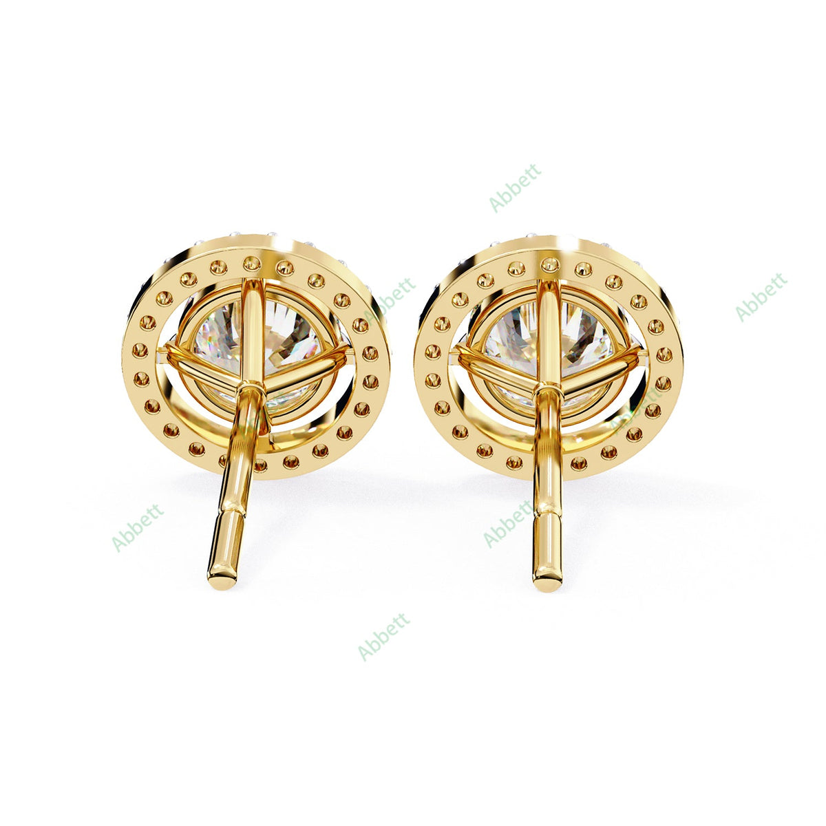 Halo Stud Earring STHA1344