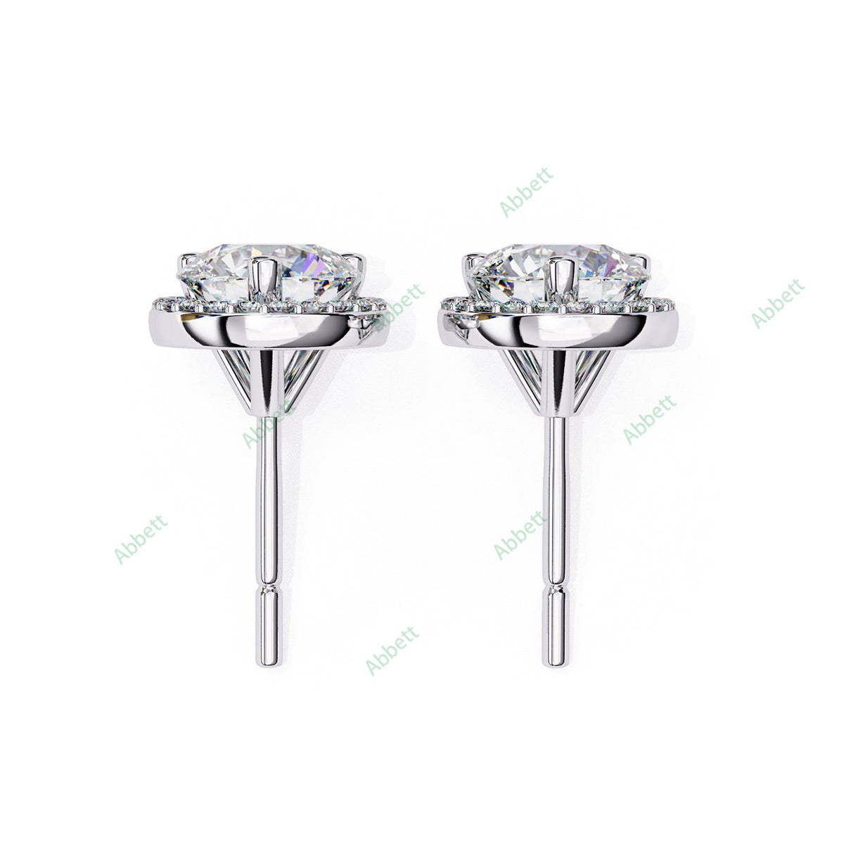 Halo Stud Earring STHA1347