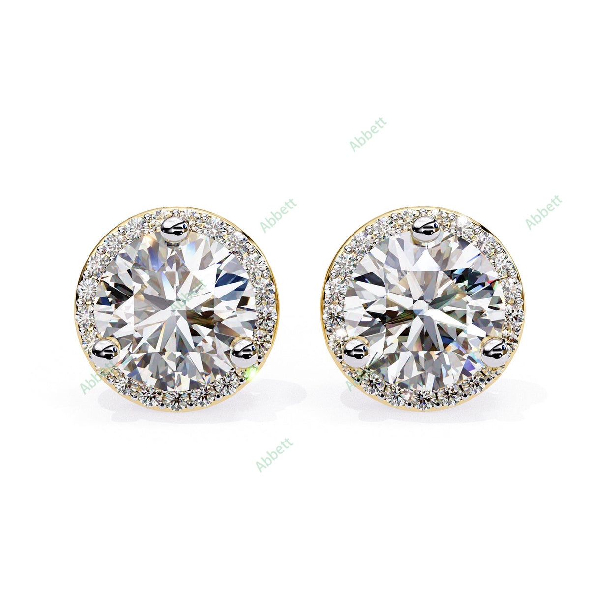 Halo Stud Earring STHA1347