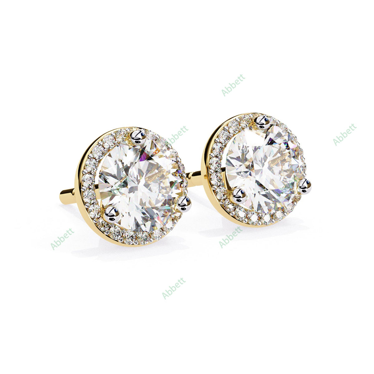 Halo Stud Earring STHA1347