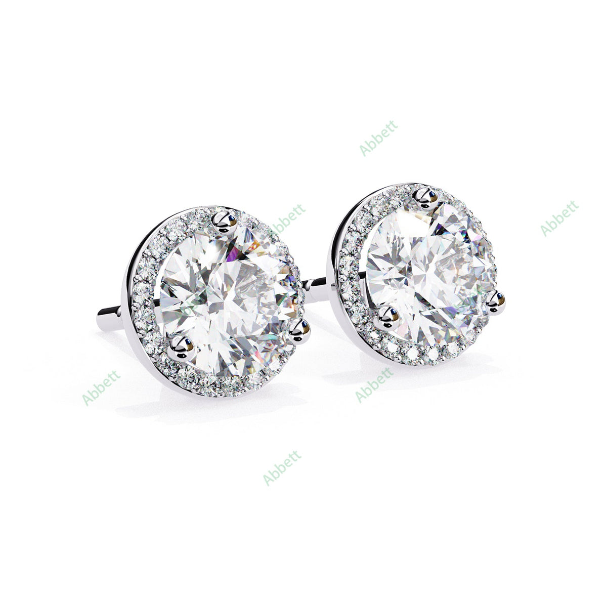 Halo Stud Earring STHA1347