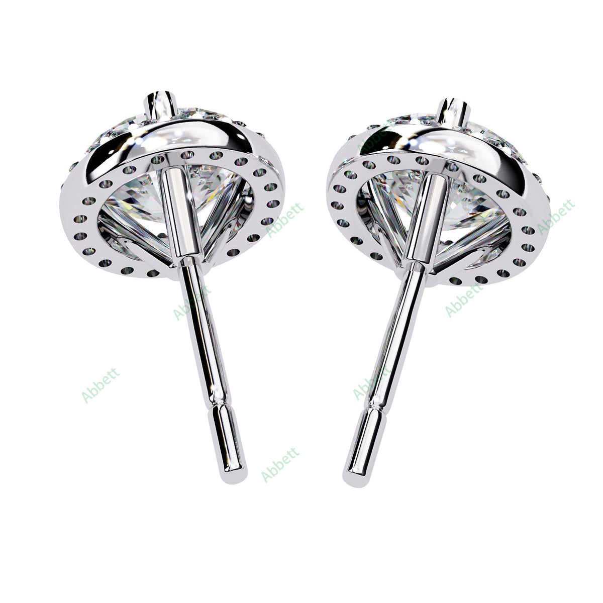 Halo Stud Earring STHA1347