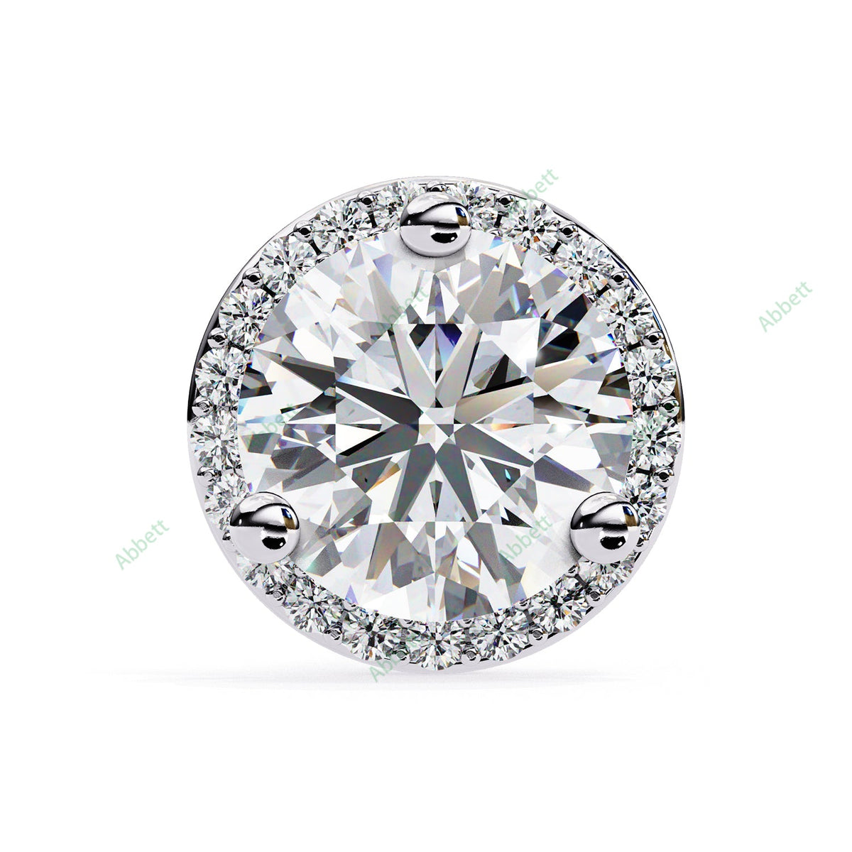Halo Stud Earring STHA1347