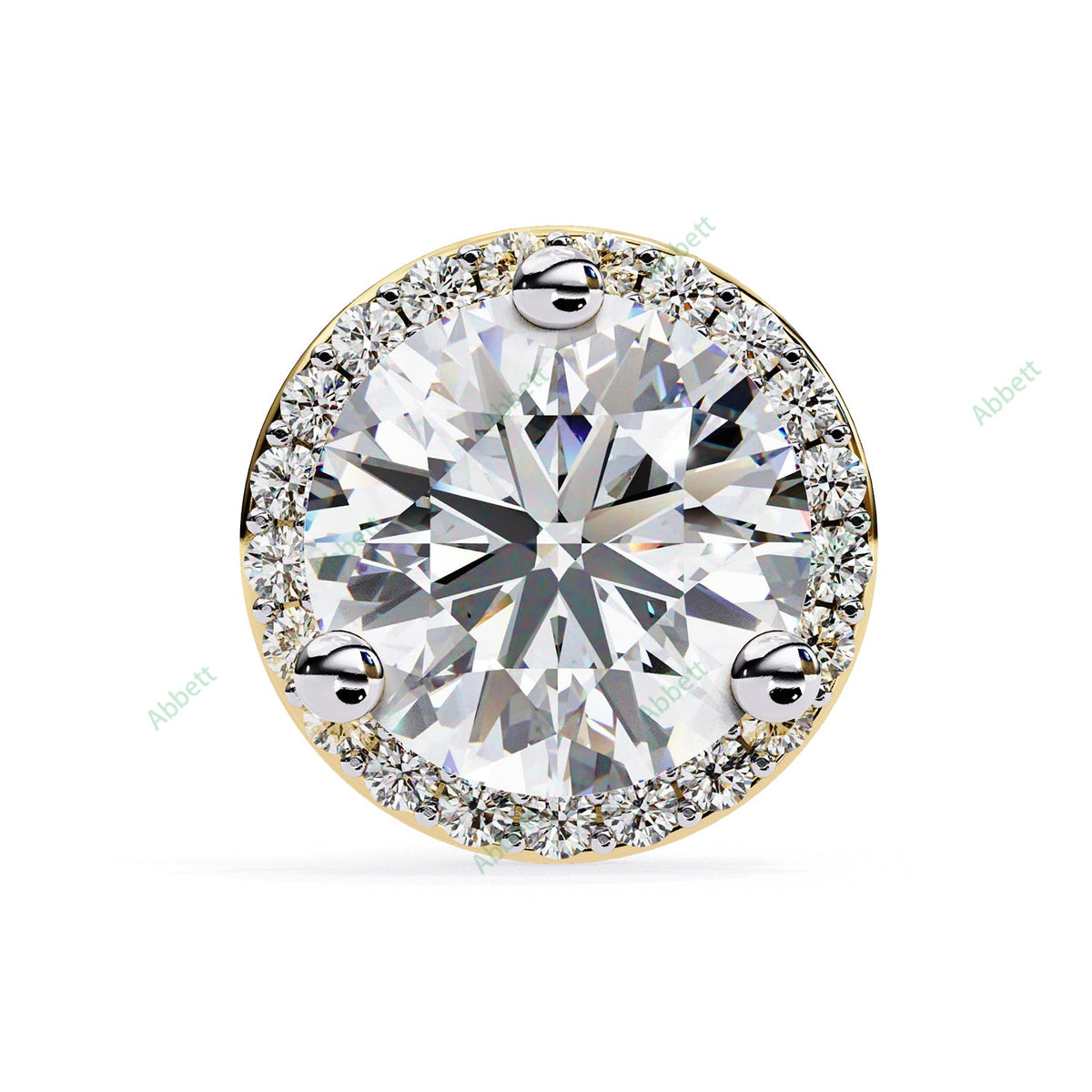 Halo Stud Earring STHA1347