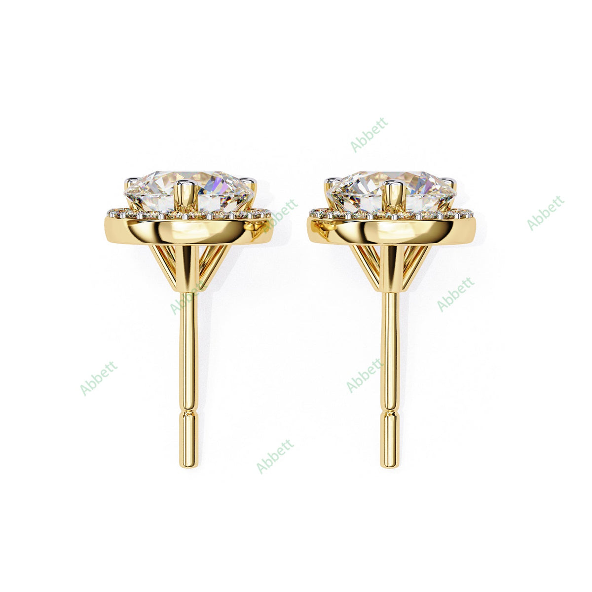 Halo Stud Earring STHA1347