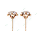 Load image into Gallery viewer, Round Halo Studs Earring STHA1347
