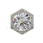 Load image into Gallery viewer, Round Halo Studs Earring STHA1358
