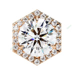 Load image into Gallery viewer, Round Halo Studs Earring STHA1358
