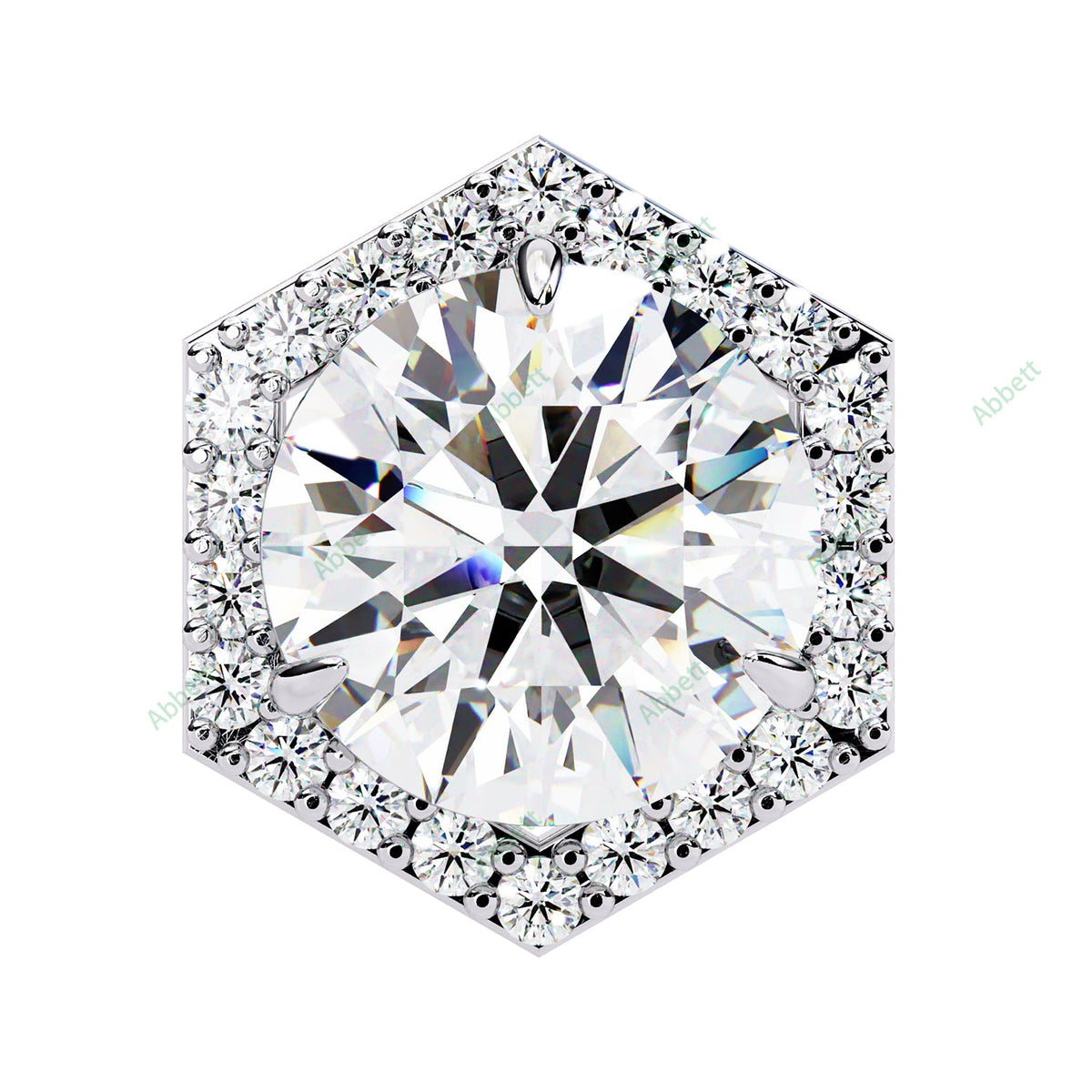 Halo Stud Earring STHA1358