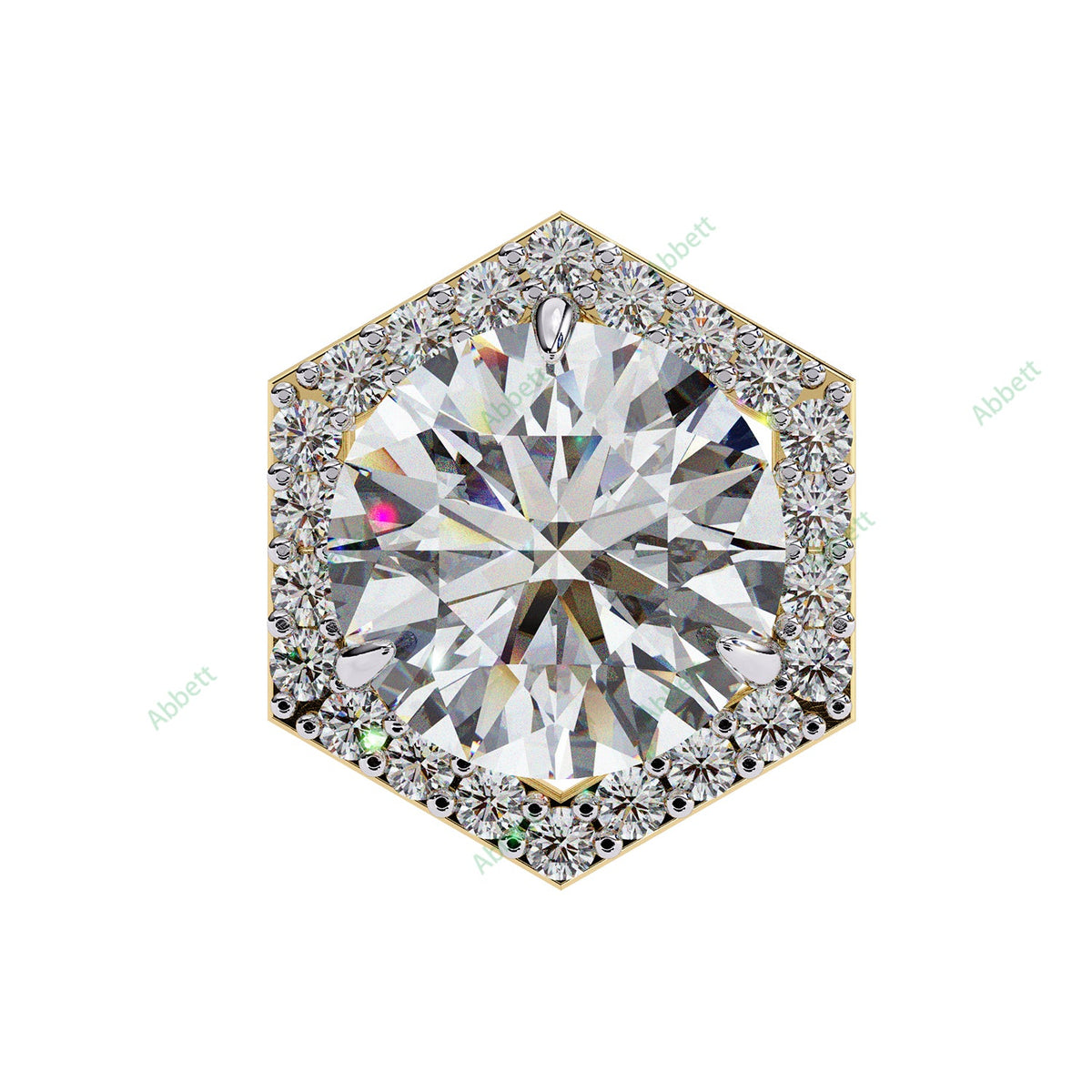 Halo Stud Earring STHA1358