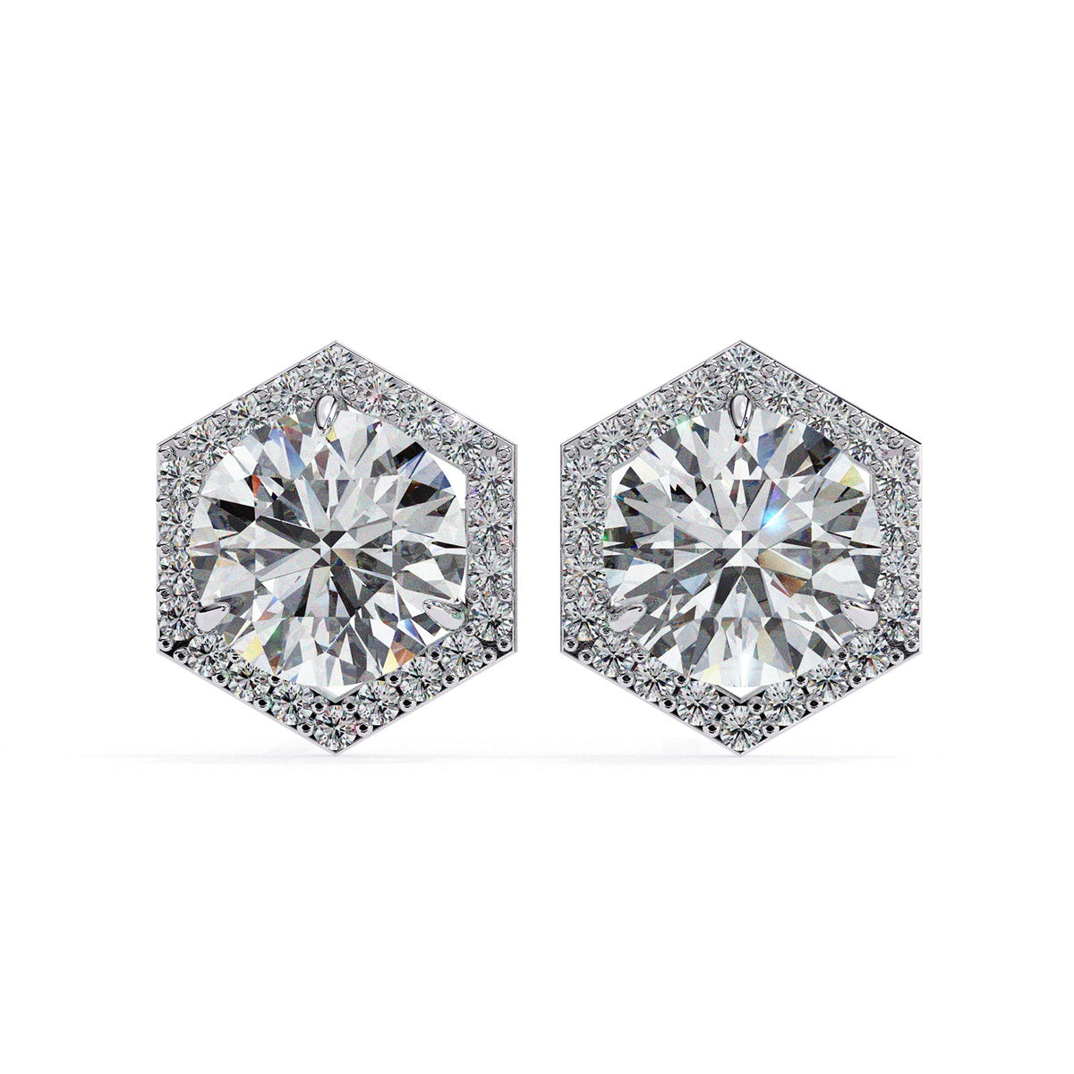 Halo Stud Earring STHA1358