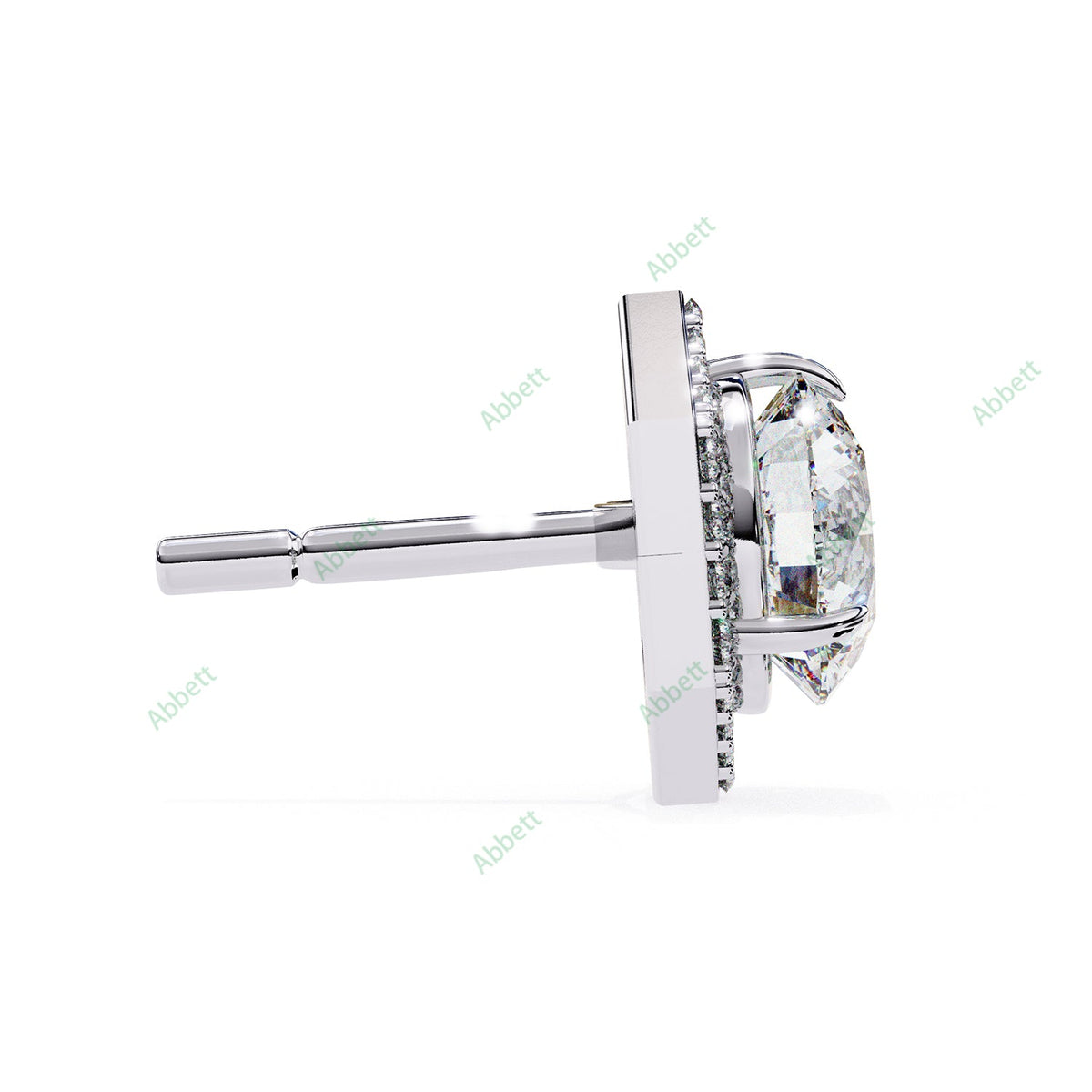 Halo Stud Earring STHA1358
