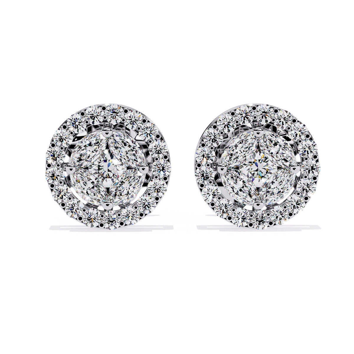 Halo Stud Earring STHA1383