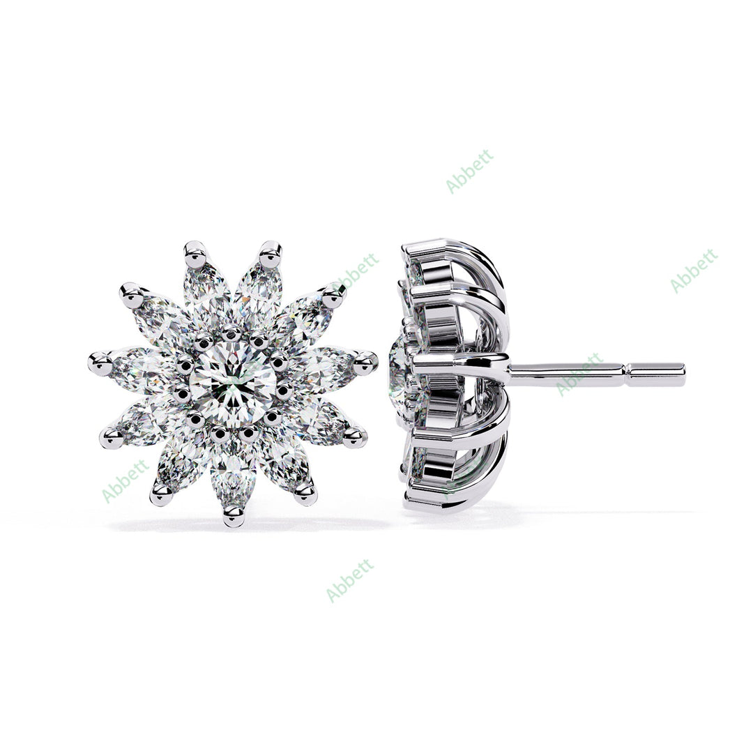 Halo Stud Earring STHA1396