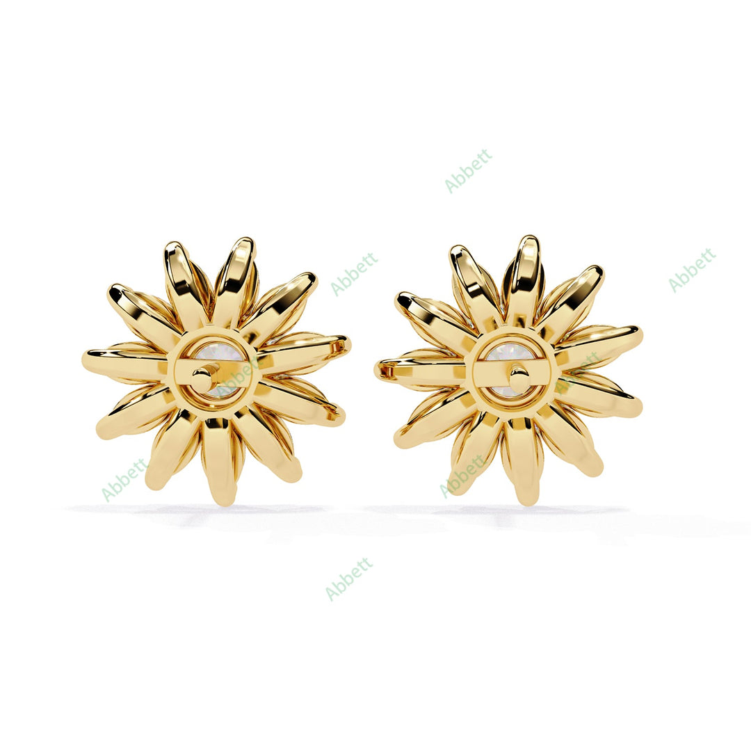 Multi  Halo Studs Earring STHA1396