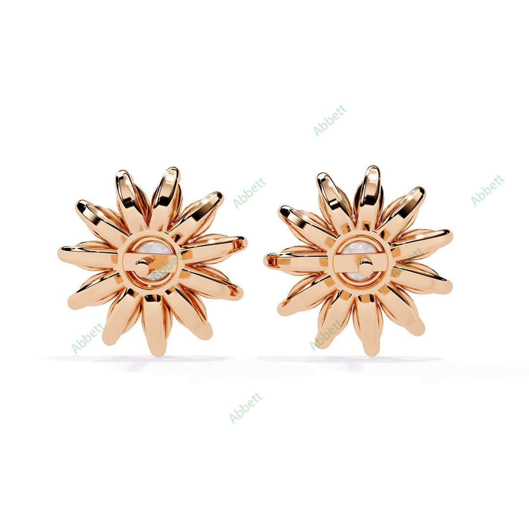 Multi  Halo Studs Earring STHA1396