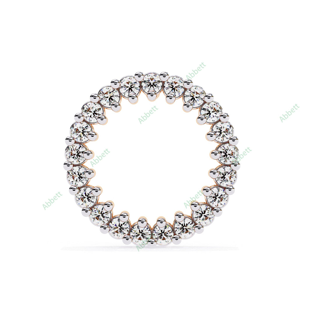 Round Loop Studs Earring STLO1336