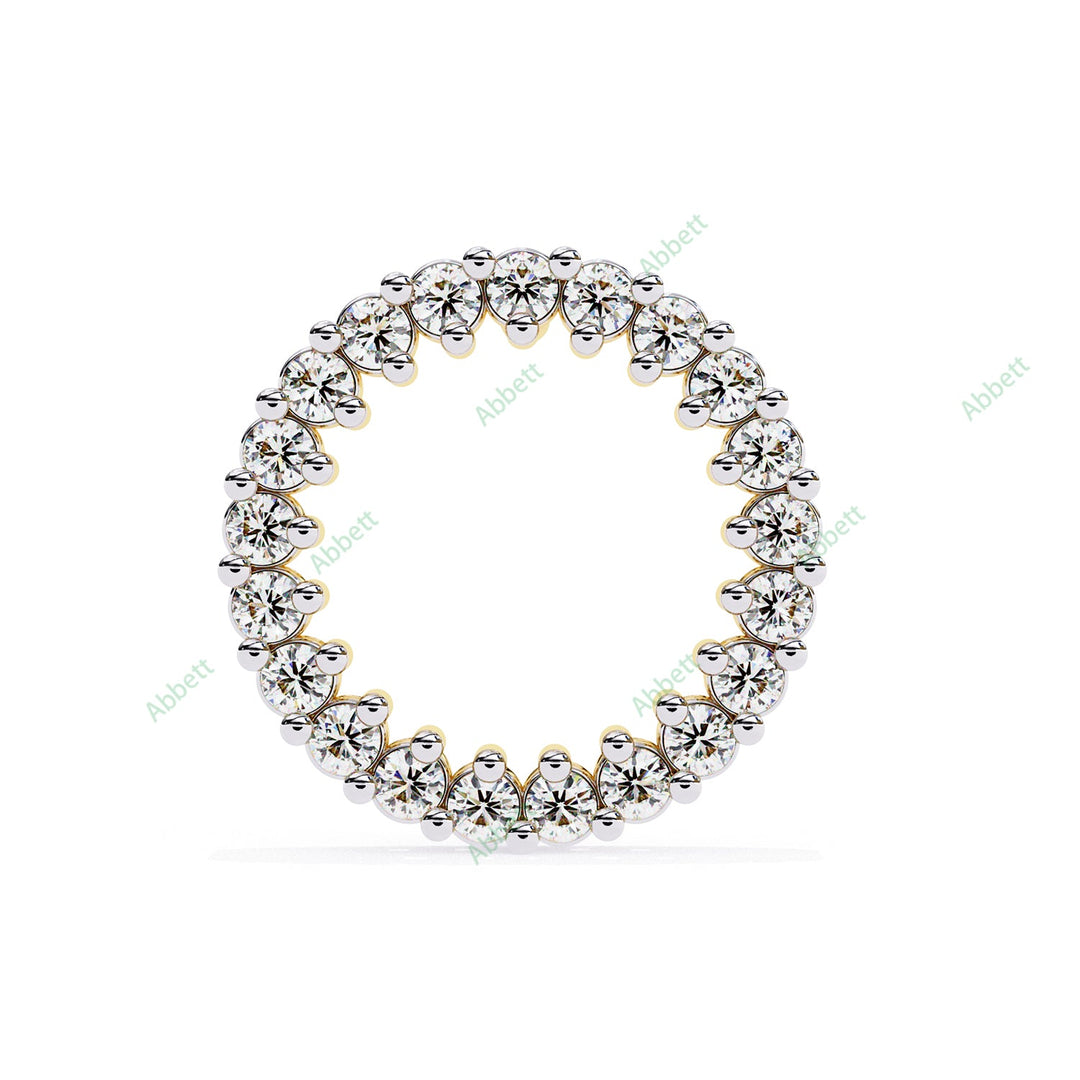 Round Loop Studs Earring STLO1336