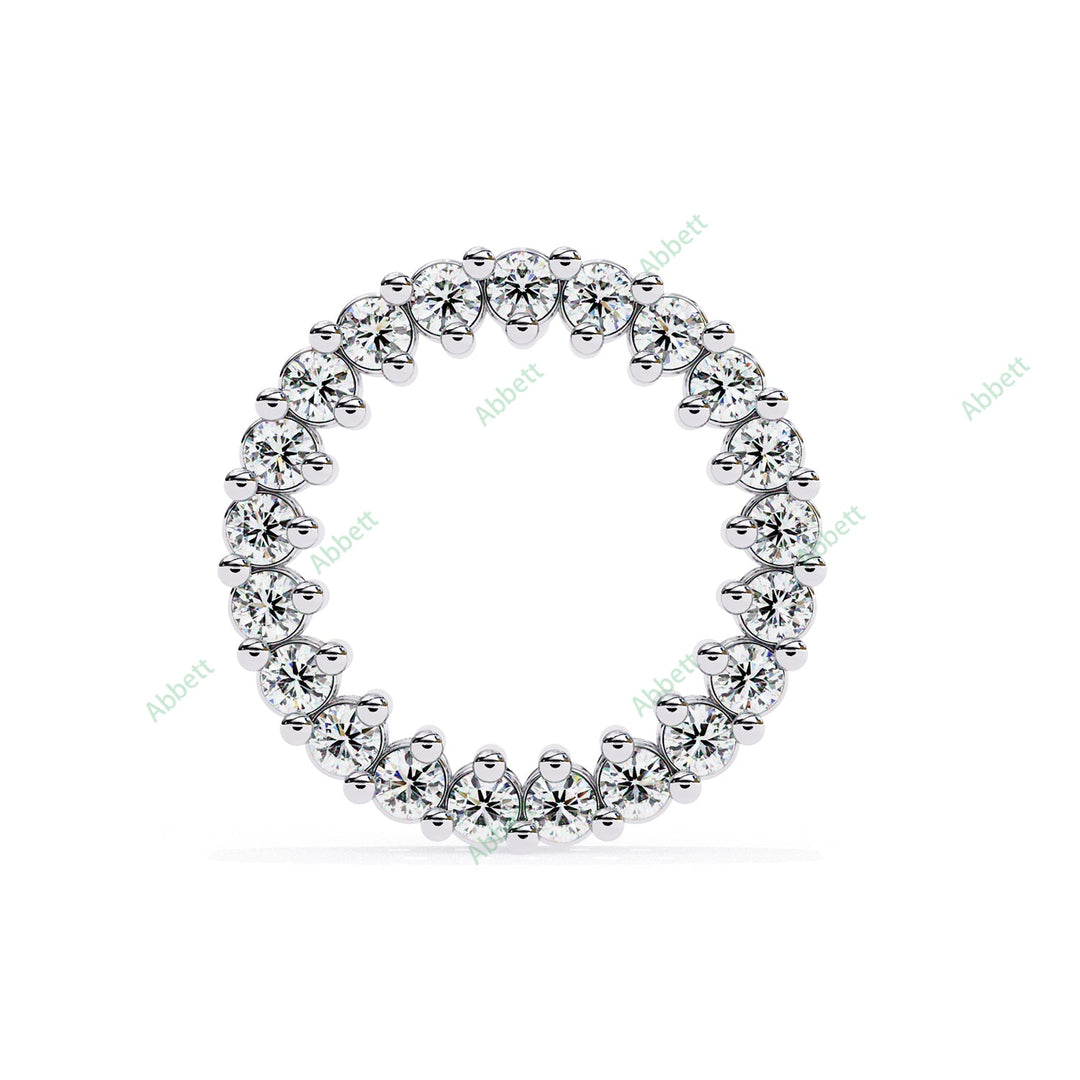 Round Loop Studs Earring STLO1336