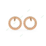 Load image into Gallery viewer, Round Loop Studs Earring STLO1336
