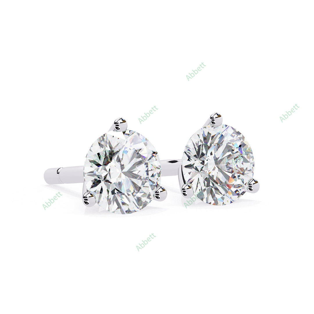 Round Martini Studs Earring STMA1319