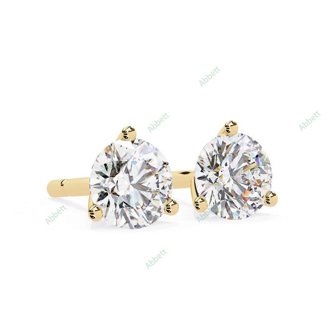 Round Martini Studs Earring STMA1319