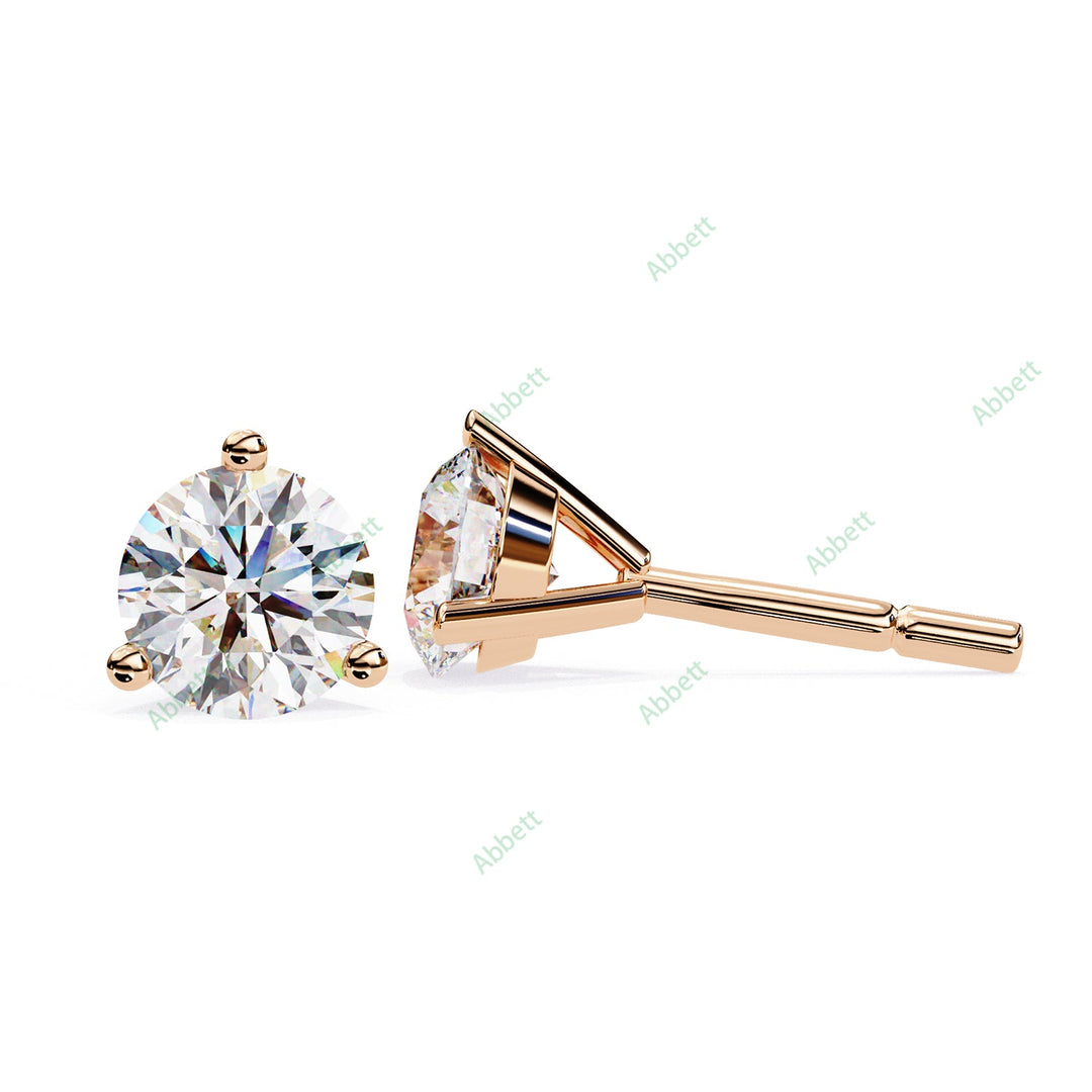Round Martini Studs Earring STMA1319