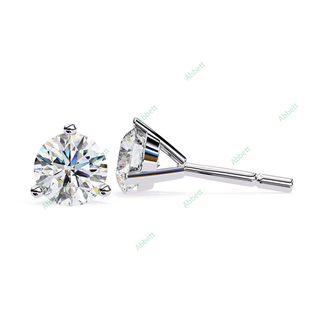 Round Martini Studs Earring STMA1319