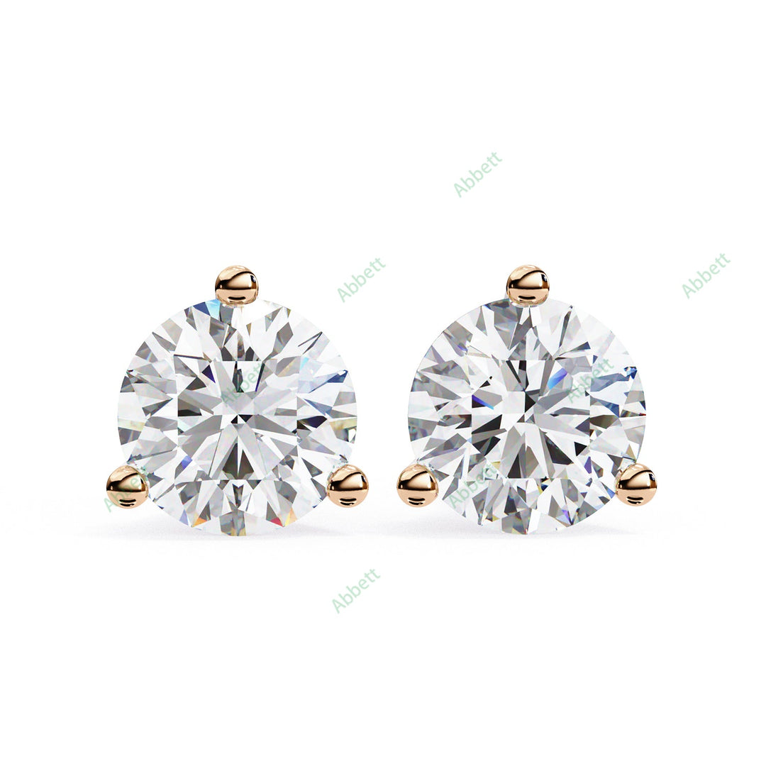 Round Martini Studs Earring STMA1319