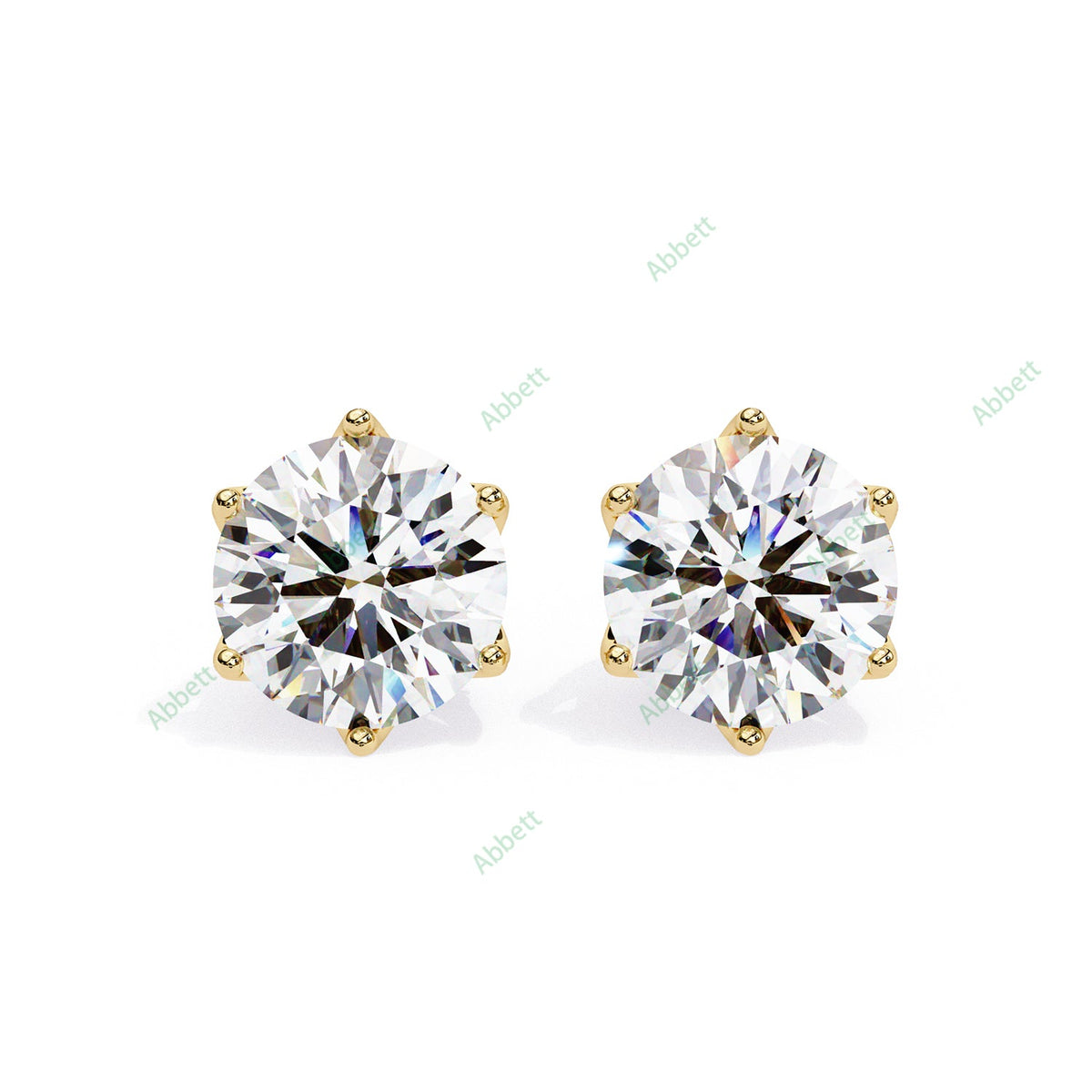 Six Prong Stud Earring STSI1320