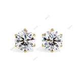 Load image into Gallery viewer, Round Six Prong Studs Earring STSI1320

