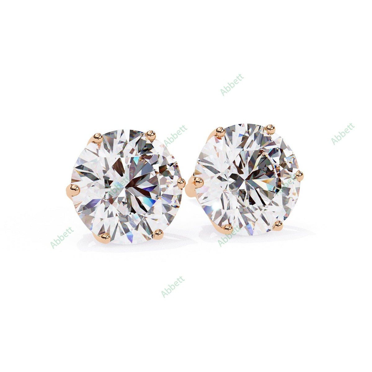 Six Prong Stud Earring STSI1325