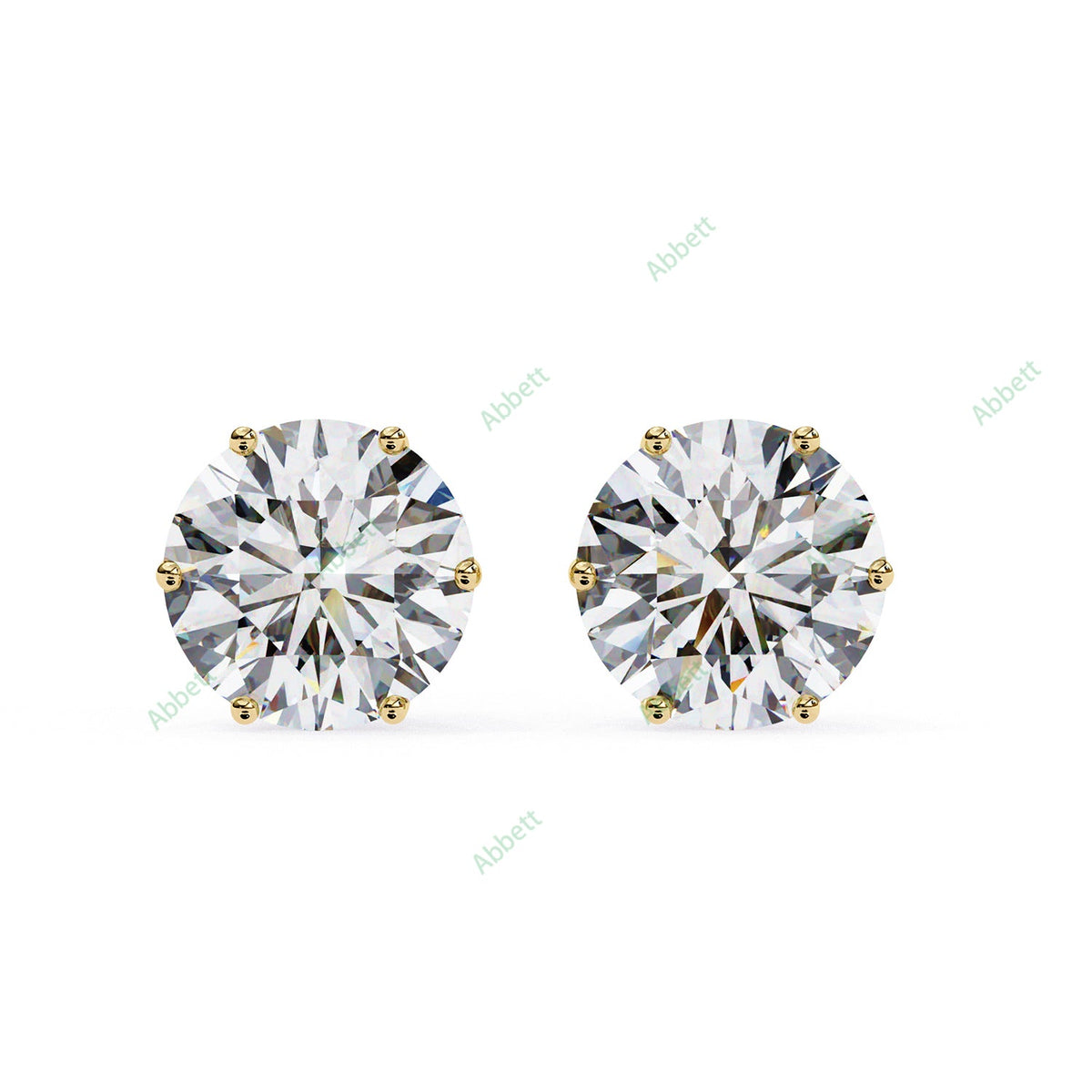 Six Prong Stud Earring STSI1325