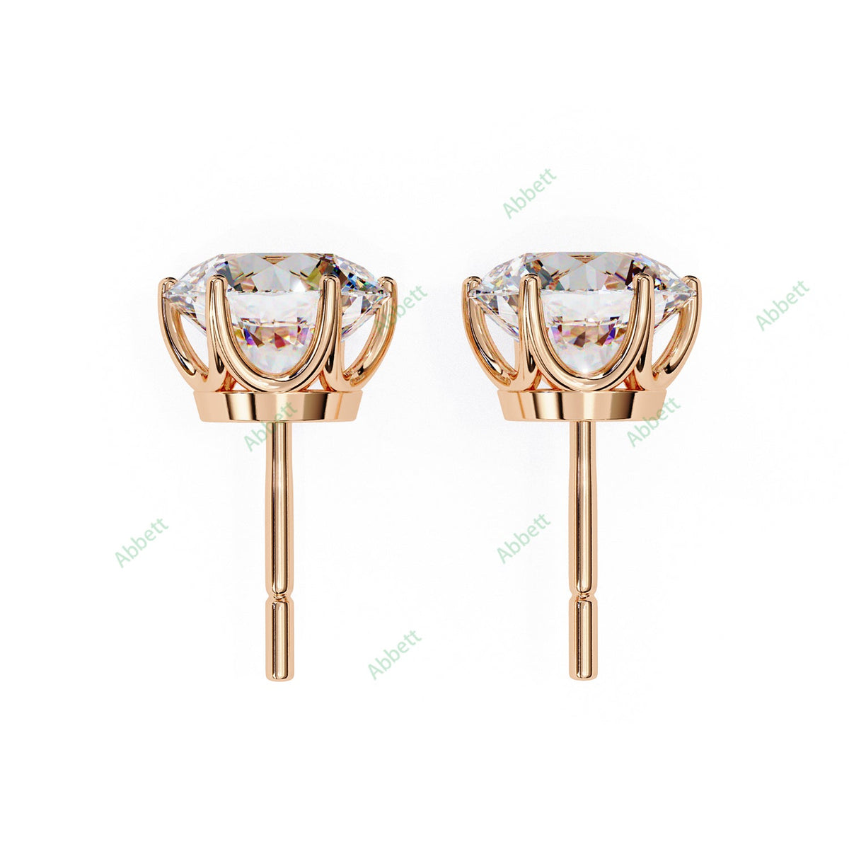Six Prong Stud Earring STSI1325