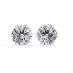 Load image into Gallery viewer, Round Six Prong Studs Earring STSI1348

