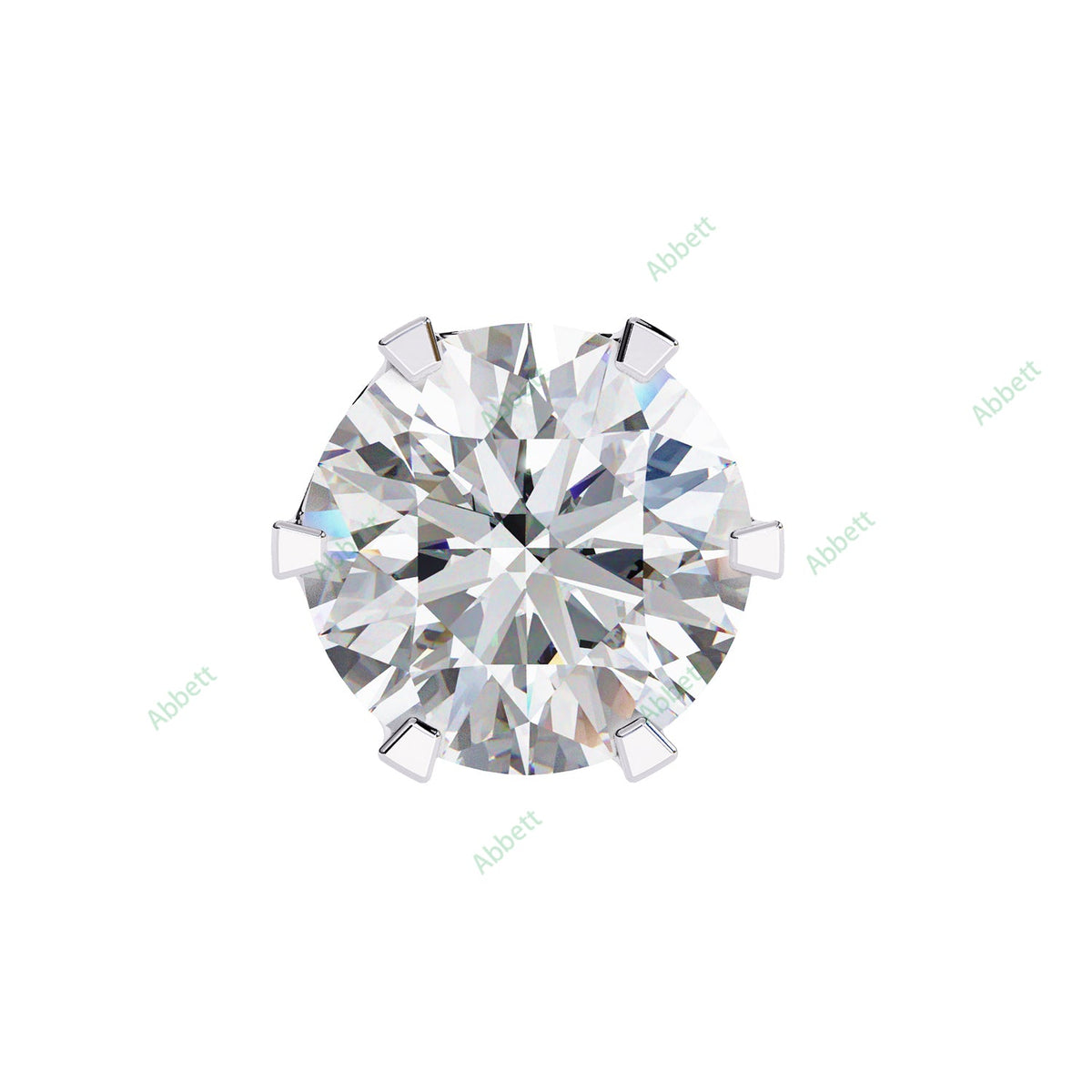 Six Prong Stud Earring STSI1348