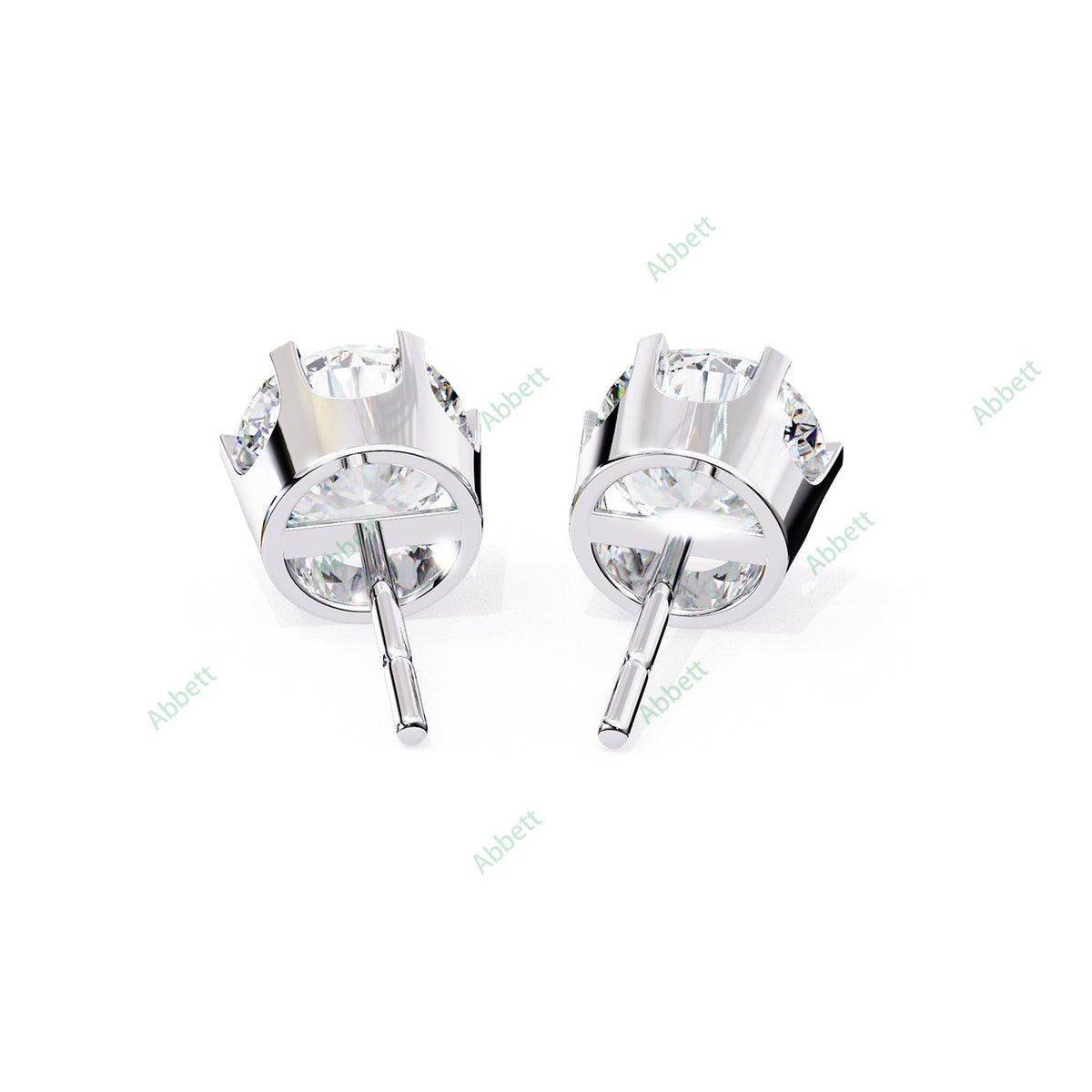 Six Prong Stud Earring STSI1348