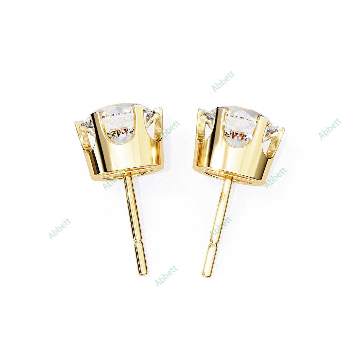 Six Prong Stud Earring STSI1348