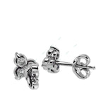 Load image into Gallery viewer, Three Stone Stud Earring STTH004
