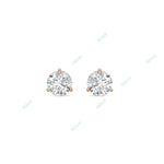 Load image into Gallery viewer, Three Prong Stud Earring STTH010
